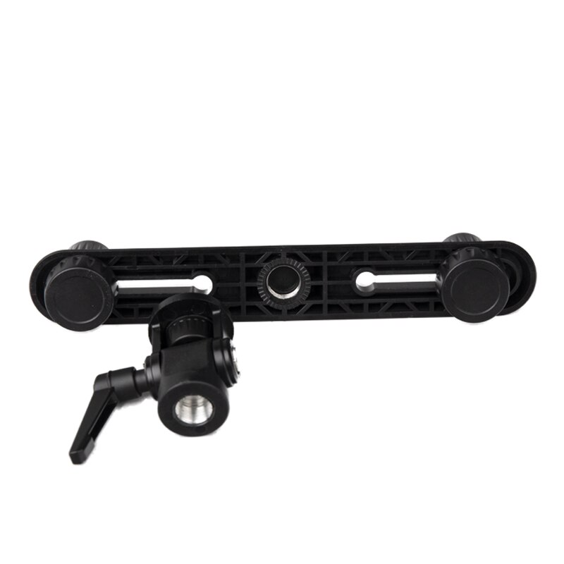 Alctron MS02 Dual Microfoon Stereo Opname Stand Draagbare En Stabiele, Visueel Verstelbare Met Schaal