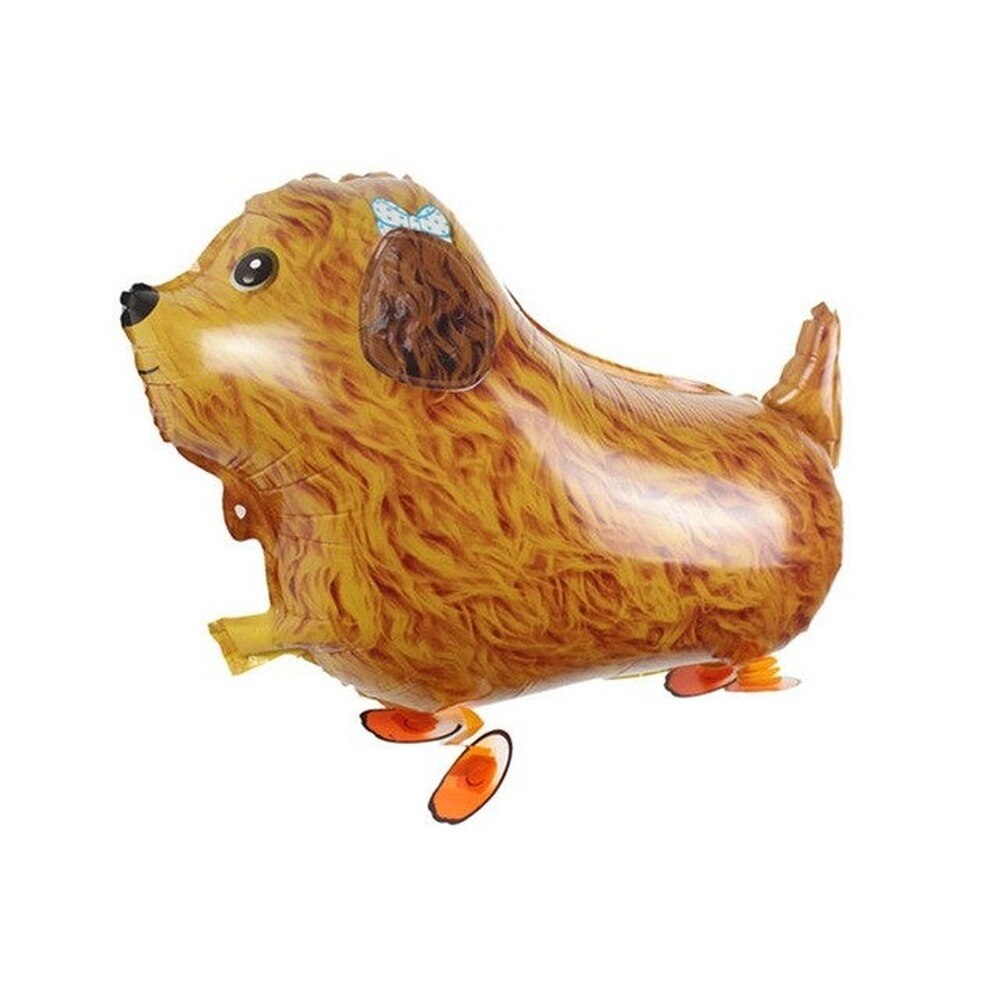 Ballon en aluminium en forme de chien, 1 pièce, jouet pour enfants, dessin animé, chat, carlin, chien, caniche, ballons à Air, décor de fête d&#39;anniversaire