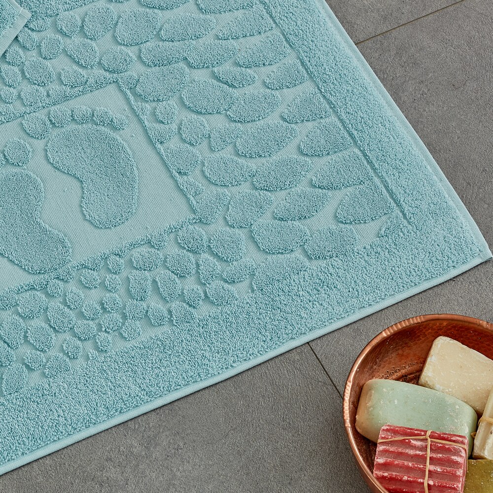 Turkisk handduk lyxig spetsfotshandduk badhandduk badmatta 1/2 st 50 x 70 cm jacquard 100%  bomull turkisk handduksset