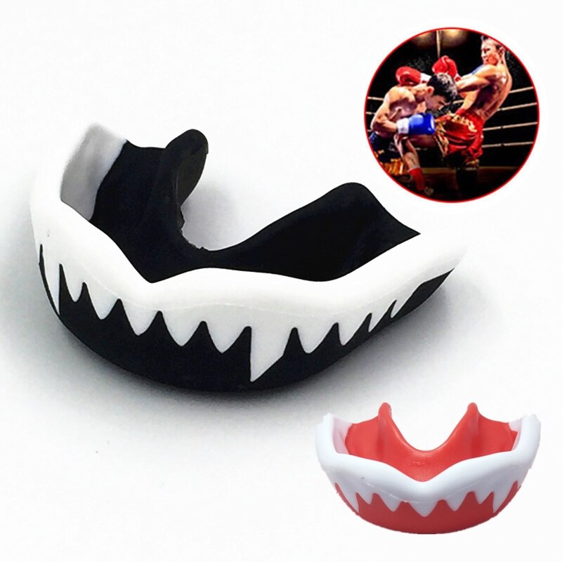 1PCs Mouth Guard Adult Karate Muay Safety Mouth Protective Unisex Thai Boxing Football Basketball Sports Soft EVA Teeth Guard