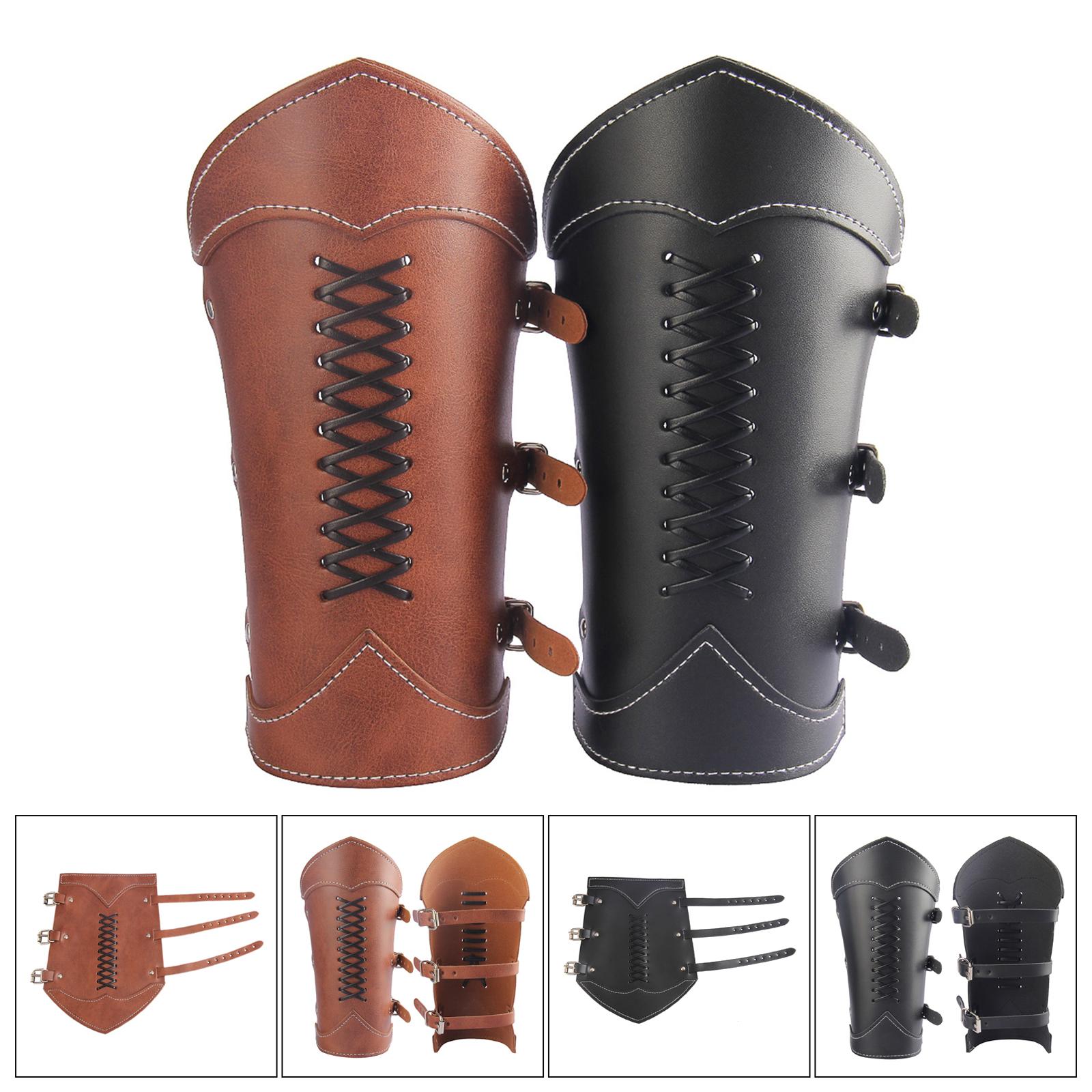 Gauntlet Medieval Costume Bracers Cosplay Horsing Riding Men Women