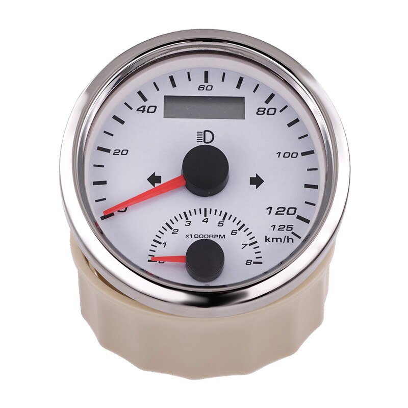 ELING 3-in-1 universele multifunctionele oliedruk brandstofniveau watertemperatuurmeter voor auto motorfiets trekker vrachtwagen 52mm 12V/24V