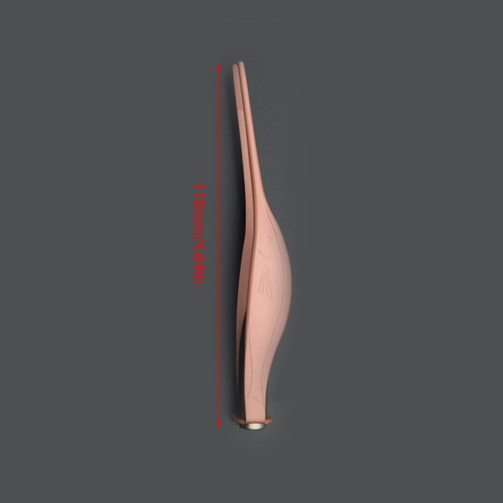 LED Zaklamp Earpick Schoon Pincet Tool Rvs Pincet Oorsmeer Removal Tool Draagbare Oor Zorg