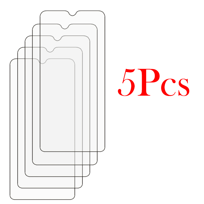 Para Honor X6b X5b Plus vidrio templado de Protector de pantalla completa para Honor X6 X6a X5 Plus película de vidrio: Verde militar / Paquete 20