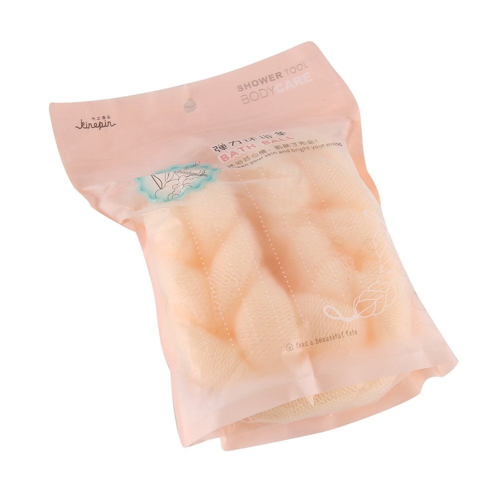 Soft Comfortable Stretch Elastic Home Bathroom Bath Strap Scrubber Body Shower Bar Tool Gentle Care Skin Tool