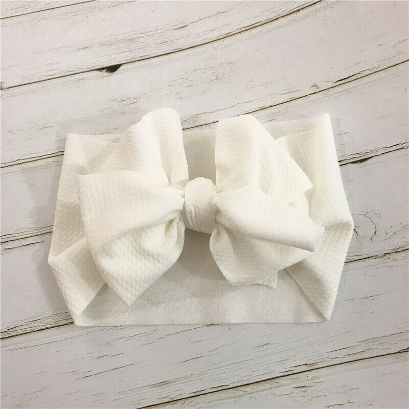 Baby Kleinkind Kinder Mädchen Bogen Haarband Turban Knot Nette Stirnband Headwear: H