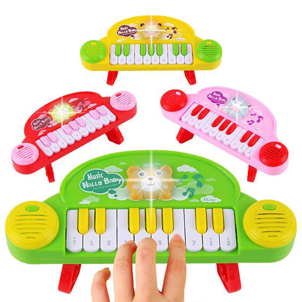 Baby Vroege Jeugd Educatief Speelgoed Cartoon Piano Muziek Speelgoed Kinderen Abs Multifunctionele Elektronische Toetsenbord
