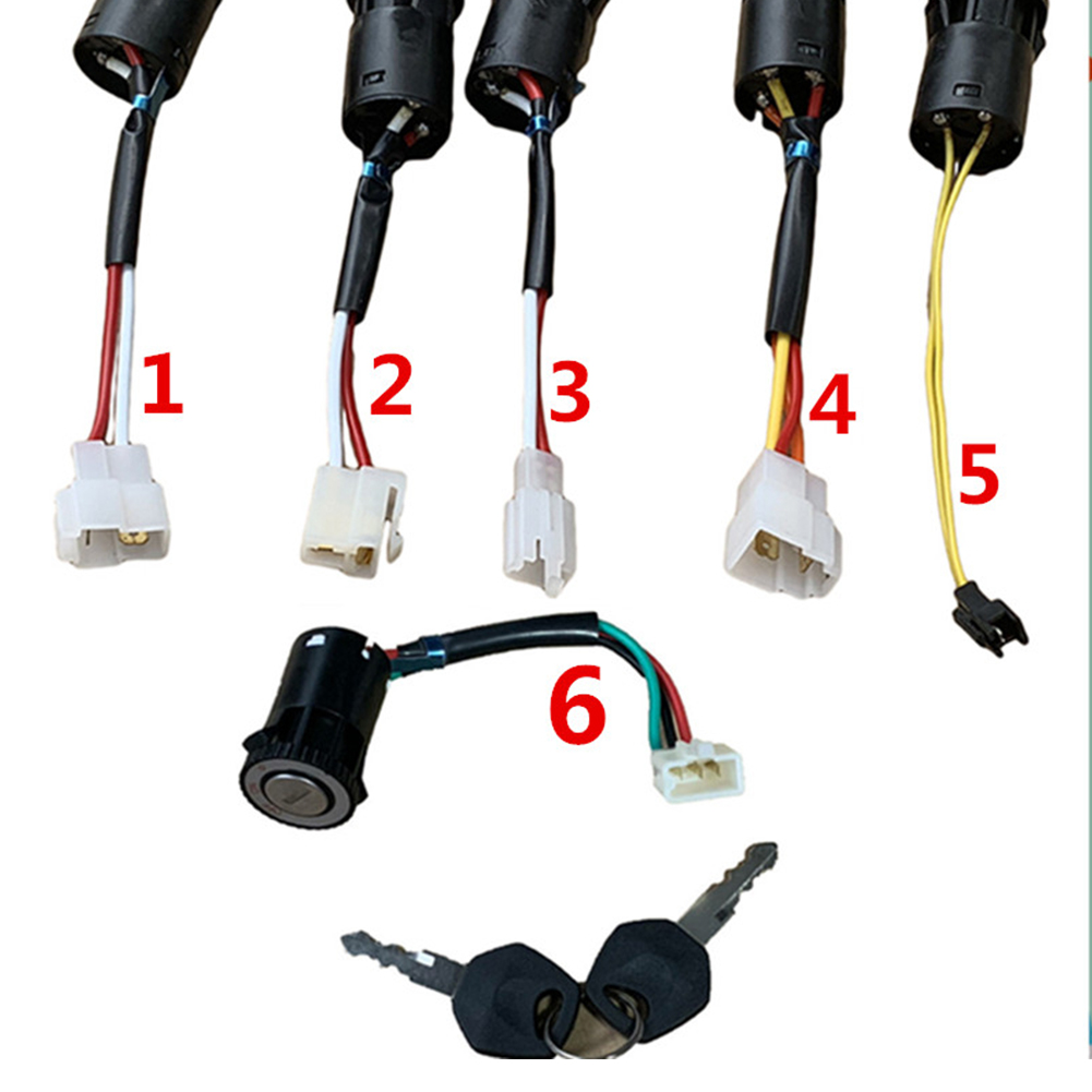 Power Supply Key Start Switch For Kids Electric Car, Ride On Toy Car Key Switch Children's Toy Car Key Switch Replacement