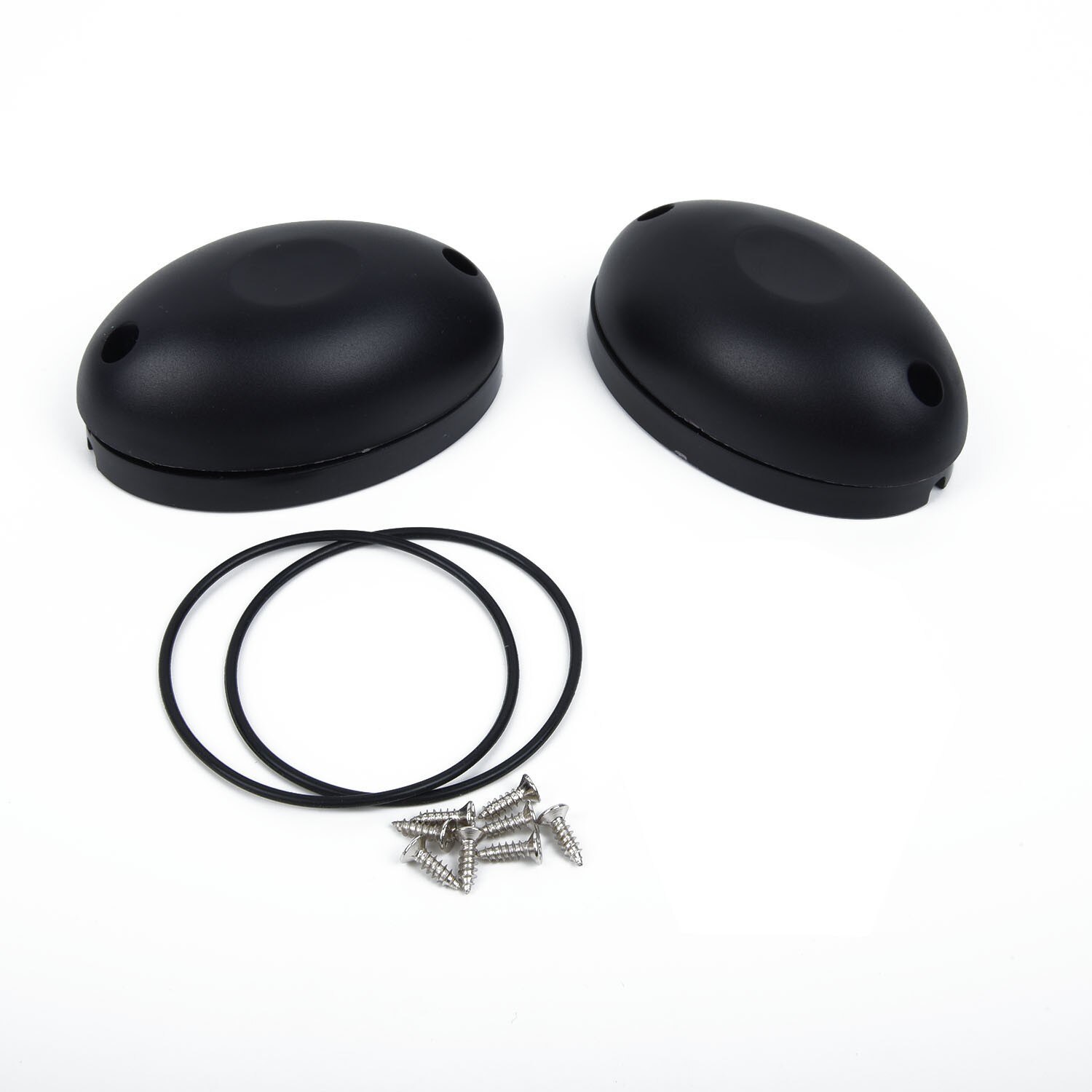 1 Pair IR Radiation Sensor Beam Sensor Transmitter Receiver Kit Safety Photo Cell ABO-20L Black For Sliding Gate Opener Sensor