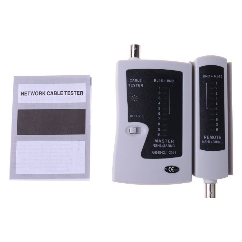 RJ45 Bnc Tester Test NS-468B Lan Network Cable