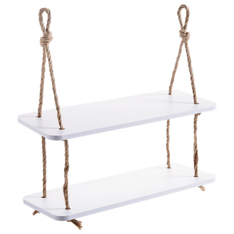 Opbergplank rek decoratieve wandplanken haken aan de muur houten plank muur keukenopslag organisatie plank kast opbergruimte: Default Title