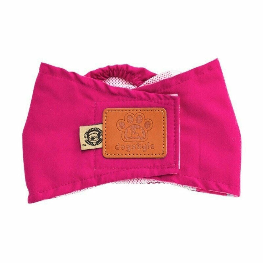 S-XL Männlichen Hund Welpen Windel Windeln Bauch Wrap Band Sanitär Physiologischen Hosen: Pink / L