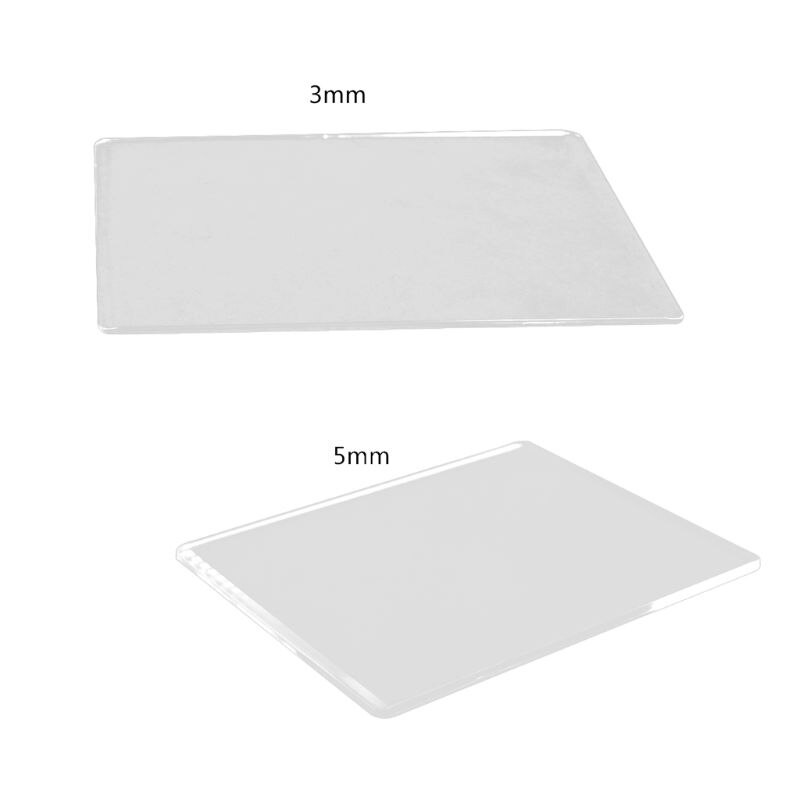 Placa de máquina troquelada para álbum de recortes DIY, almohadilla de repuesto de placa de máquina troqueladora de 3MM/4MM, 22,5 15,5 CM x,