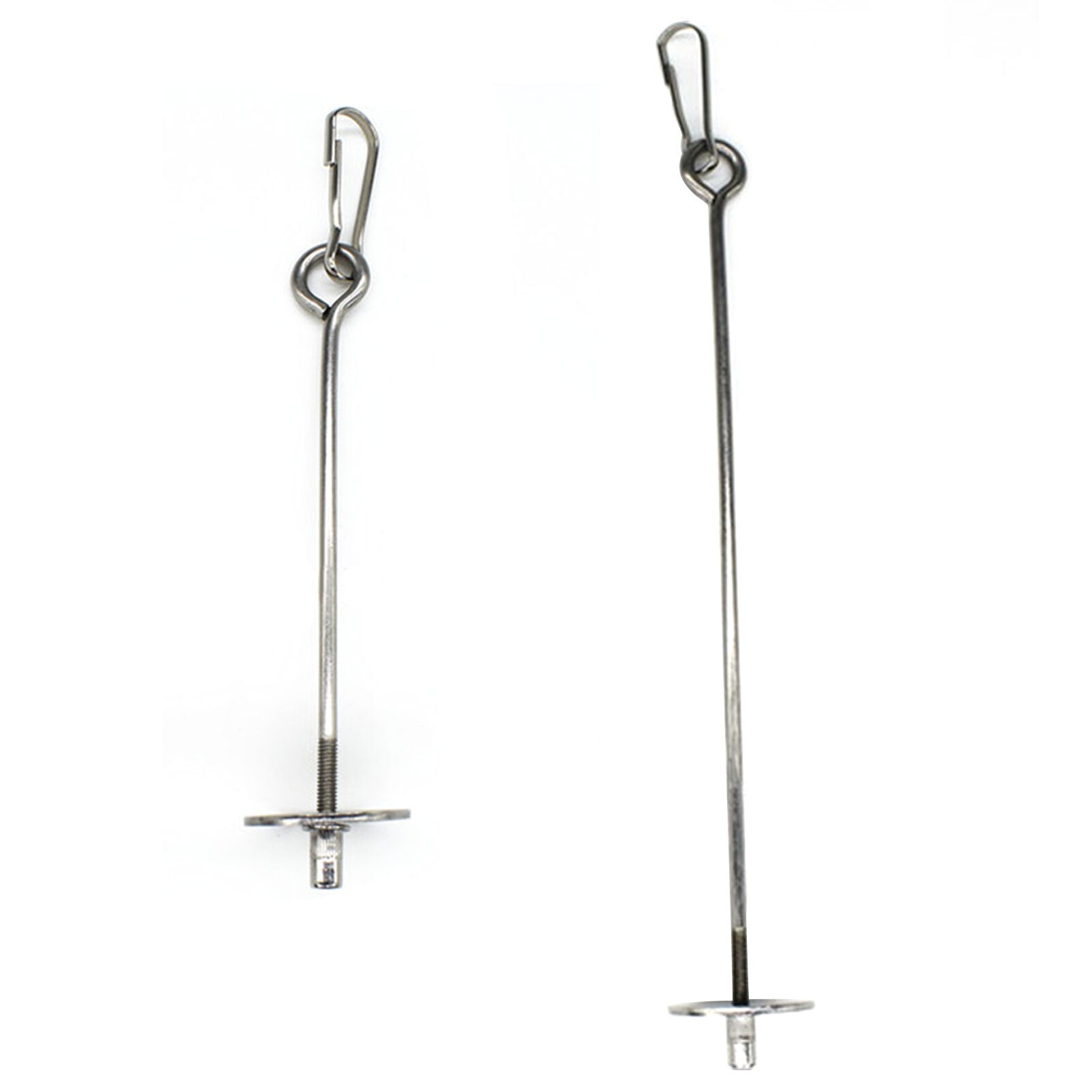 16cm/23cm Stainless Steel Small Parrot Toy Meat Food Holder Stick Fruit Skewer Bird Treating Tool Bird's Cage Accessories