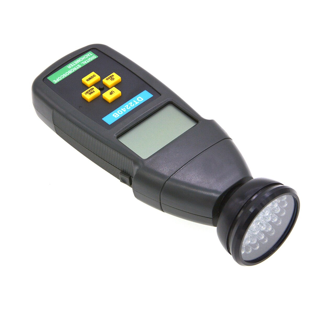 DT2240B Digital Handheld Non-Contact Stroboscope Tachometer Tester 60~40000RPM Revolution Meter Speedometer Tester