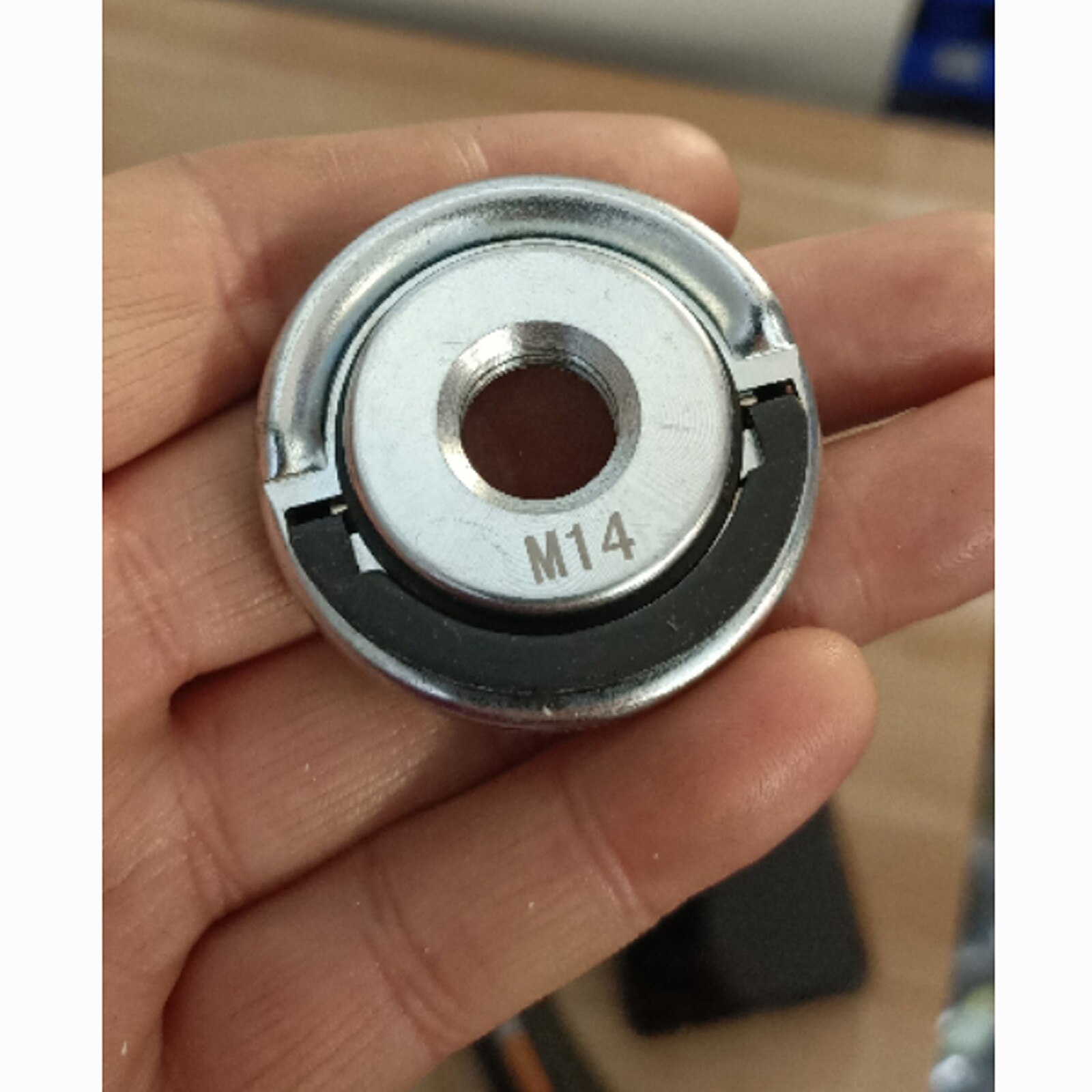 Tuercas de seguridad para amoladora angular, rosca M14 de cambio rápido, fácil de usar y fácil de instalar, ahorro de trabajo