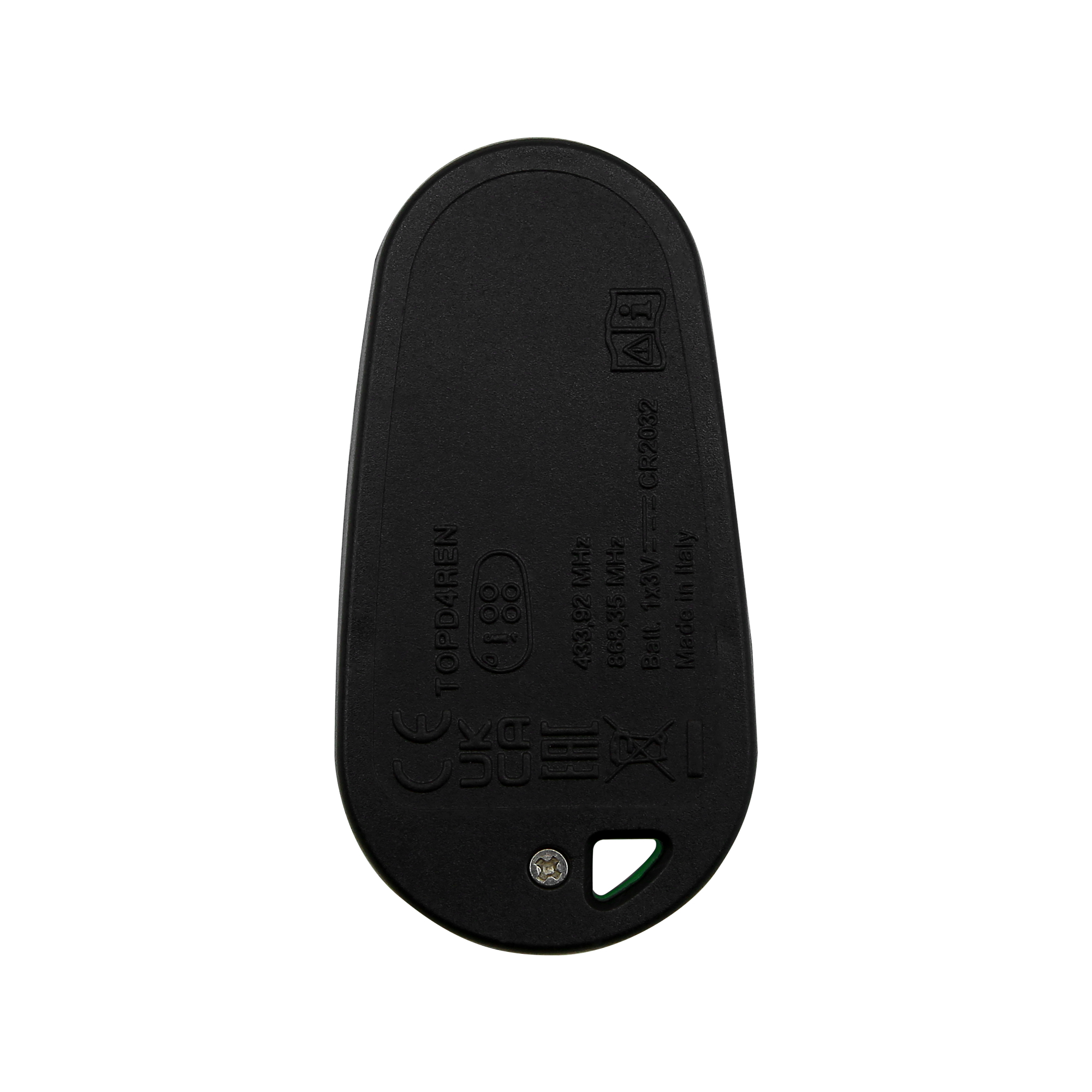 CAME REMOTE TOP D4REN 806TS-0290 Puerta remota de garaje 433,92 - 868,35 MHz Controlador de abridor de puerta de garaje Transmisor manual de 4 canales