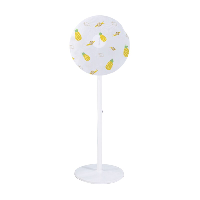 Round Fan Guard Dust-proof Cover Washable Electric Fans Protector Cartoon Patterns Dust Protection Cover for Household Daily Nec: JJ2026782-YE1-01
