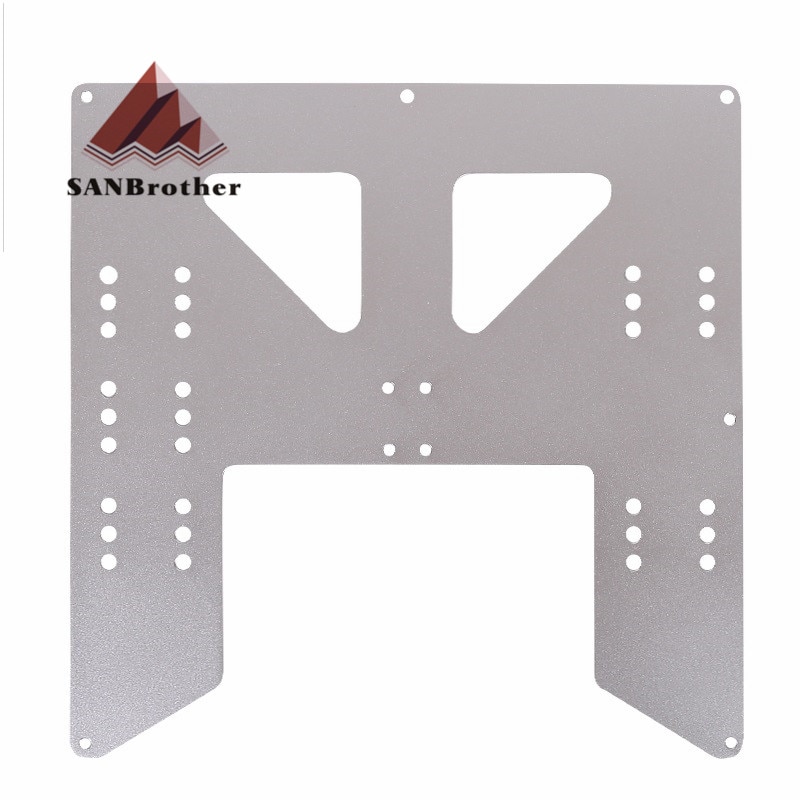 Placa de aluminio anodizado para impresoras 3D, para A8, Hotbed, compatible con Prusa I3 Anet A8