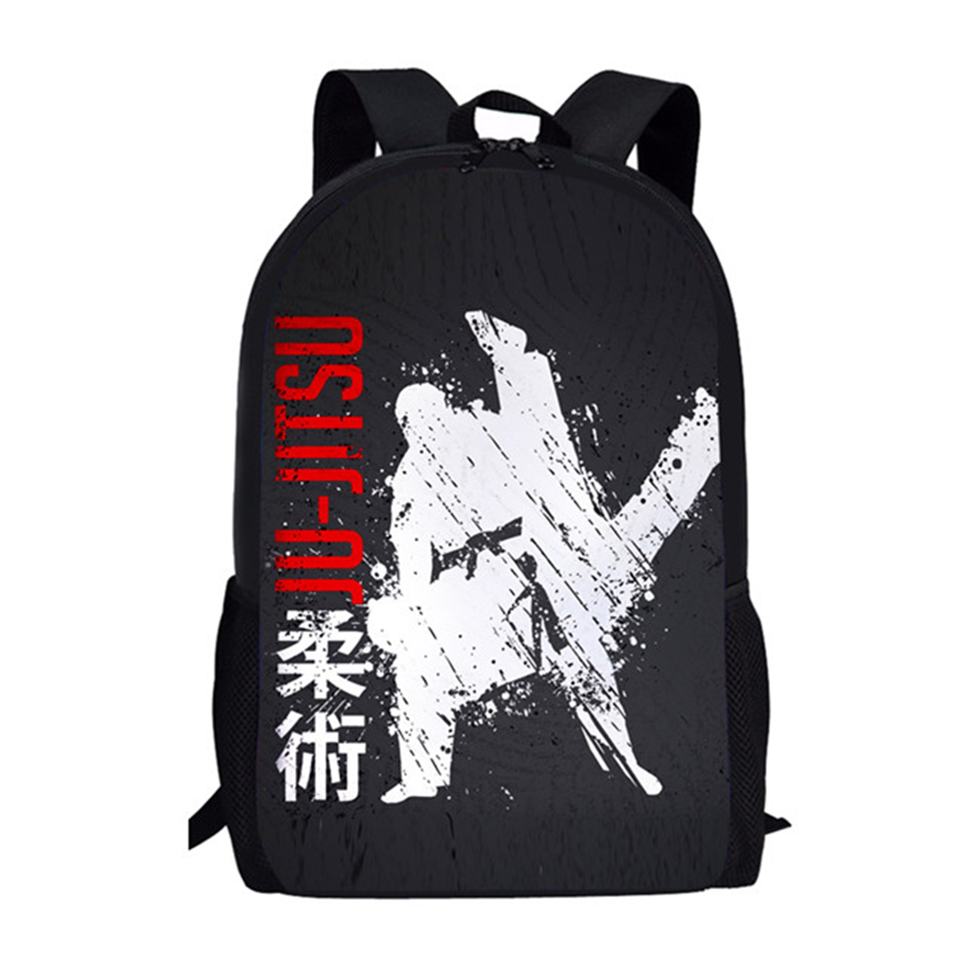 Bolsa Escolar Kongfu Judo para niños, mochila con estampado de Aikido para niñas y niños de 3 a 8 años: HK3254C