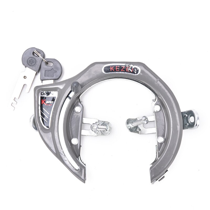 1Pcs Anti-Diefstal Slot Delen Bike Mtb Fiets Locksgrey Zwart Fietsslot Algemene Fiets Hoefijzer Klauwen: GR