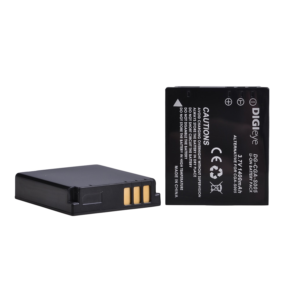 CGA-S005 S005E DMW-BCC12 Battery for Panasonic Lumix DMC-FS1 FS2 FX1 FX3 FX8 FX9 FX10 FX12 FX50 FX100 DMC-LX1 LX2 LX3