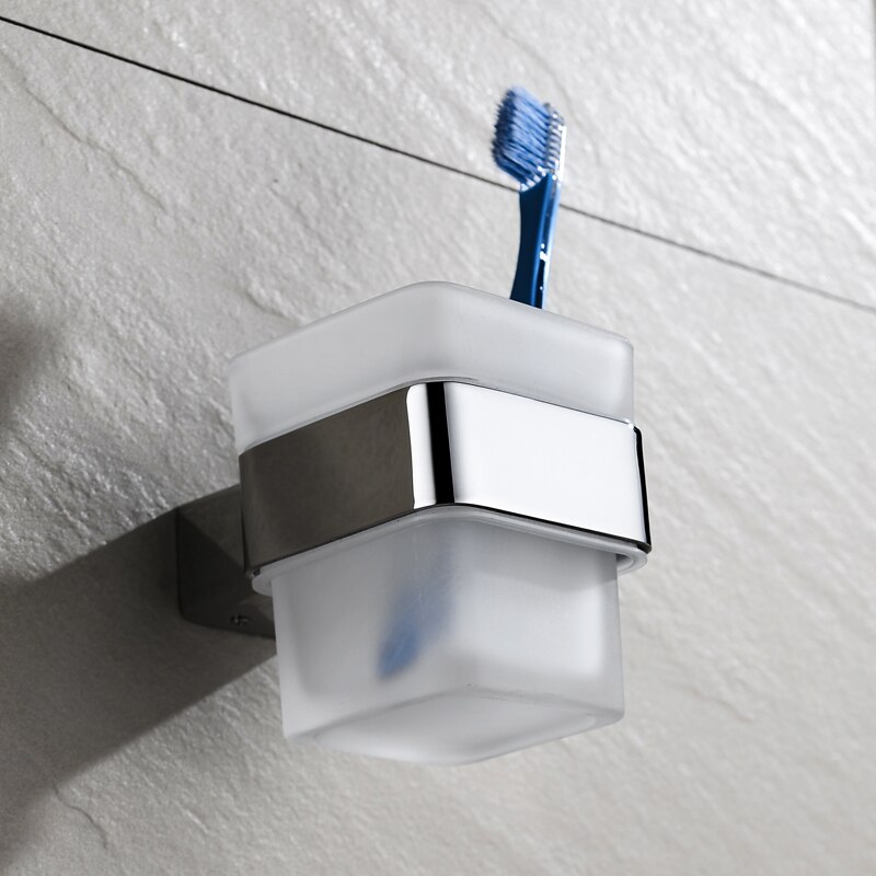 Zahnpasta Hotel Zubehör Zahnbürste Halfter Glas Tasse Platz Edelstahl Wc Zauberstab Montiert Schlecht Veranstalter