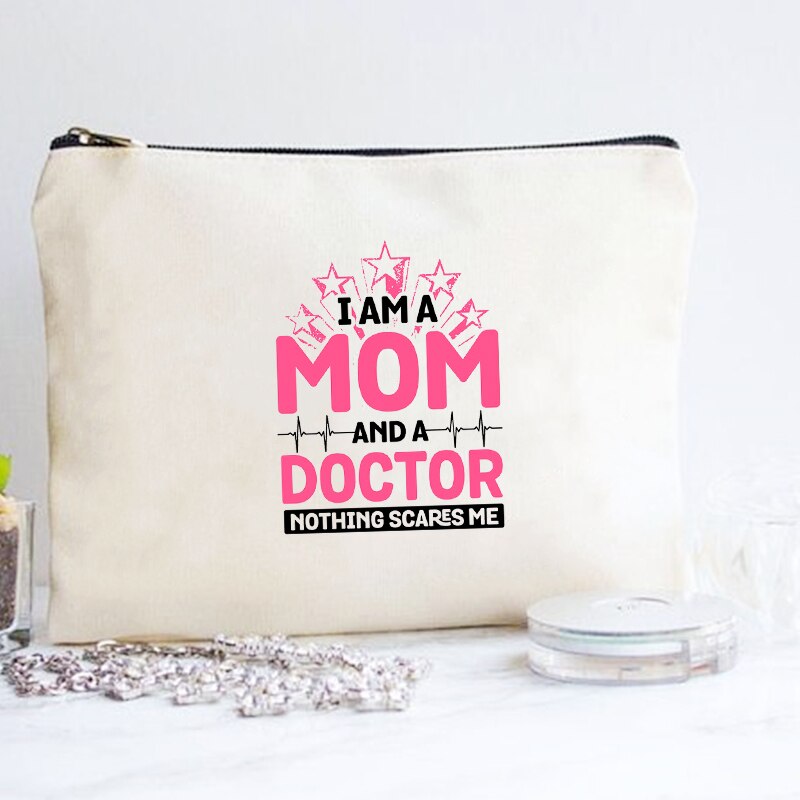 machen-hoch Tasche Druck ICH Behälter Mama und Krankenschwester Kosmetik Taschen Organizer Tasche Frauen Multifunktions Schönheit Taschen Reise Toiletten Veranstalter
