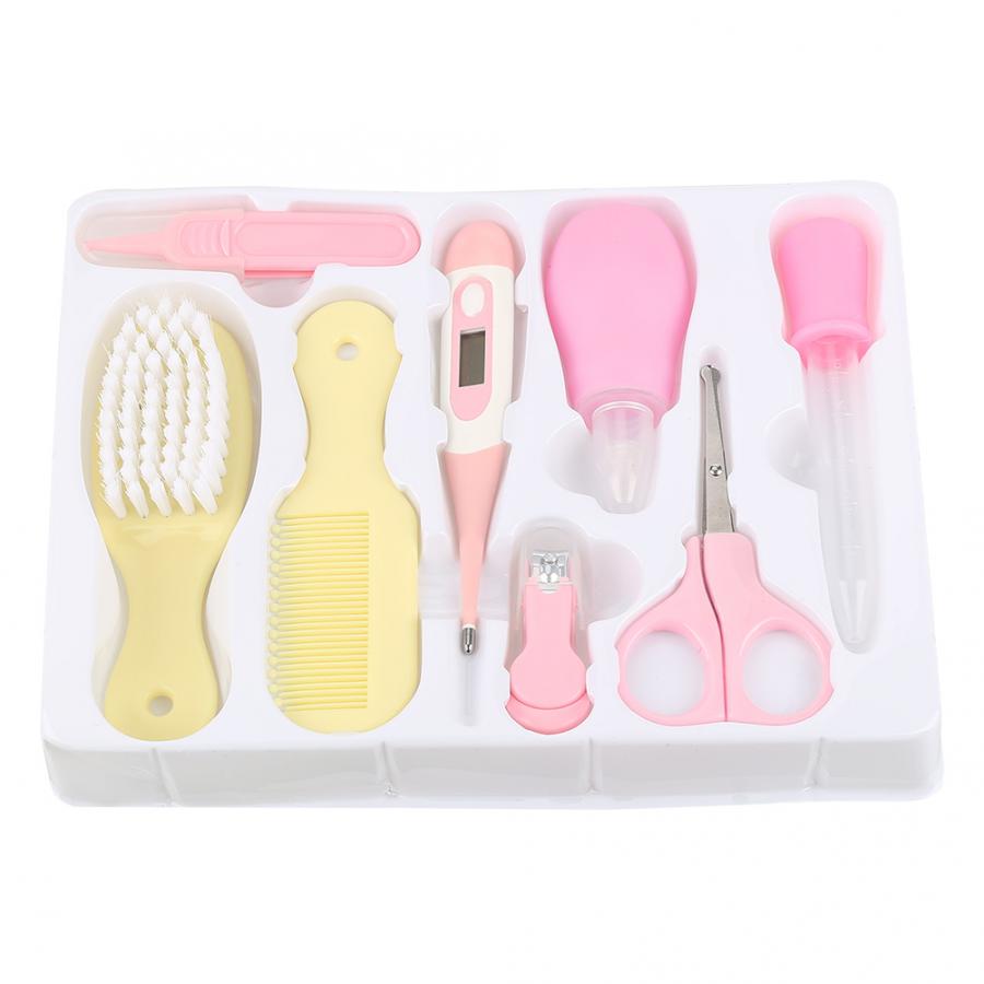 Ciseaux coupe-ongles pour bébé | Kit de toilettage Portable, peigne de sécurité, Kit de soins de manucure