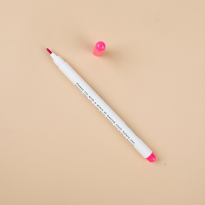 Stylo marqueur pour tissu à encre effaçable qui disparaît, point de croix, effaçable à l'eau, outils de couture pour Quilting sur mesure, couture, 1/2/3 pièces: M / Gris clair