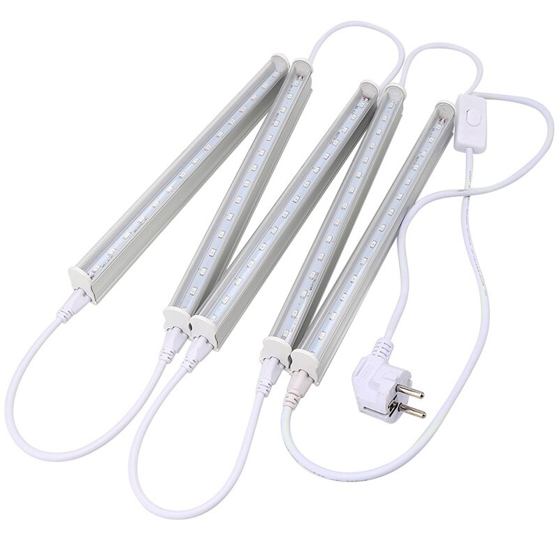 5Pcs Led Licht Groeien Volledige Spectrum Phyto Lamp Voor Zaailing Planten Indoor Groeiende Bloei Licht Voor Planten Bloemen Vetplanten