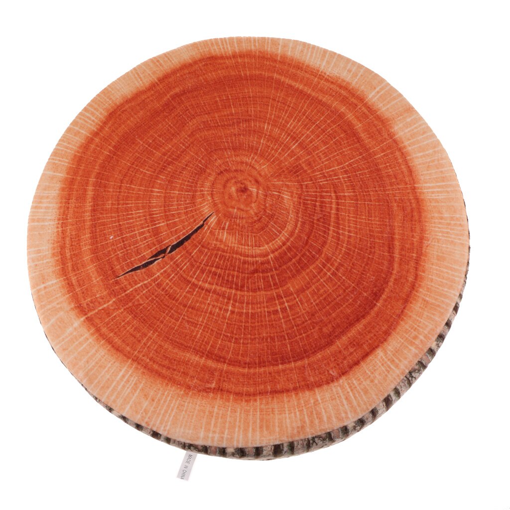 Natural Wood Soft Log Comfortable Neck Sleeping Throw Pillow