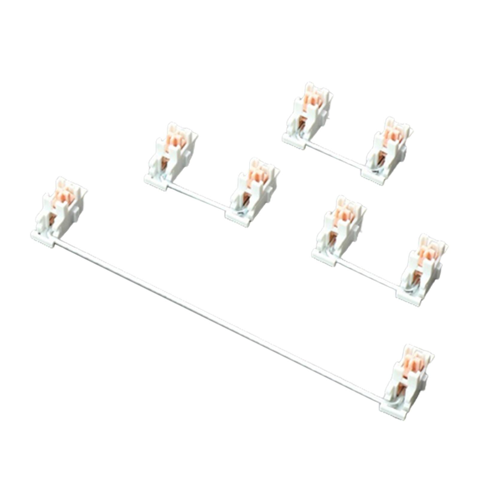 2U 6.25U Plate Mount Stabilizers Repair Plate Stabilizer Mechanical Keyboard: 3Pcs 2U