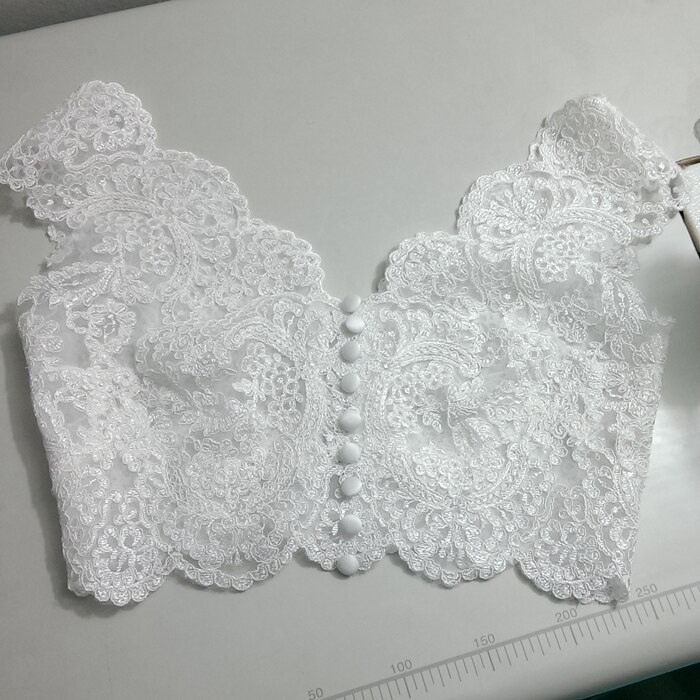 Wedding Jacket Lace Bridal Bolero Shrugs Wraps Capes Appliques Wedding Accessory