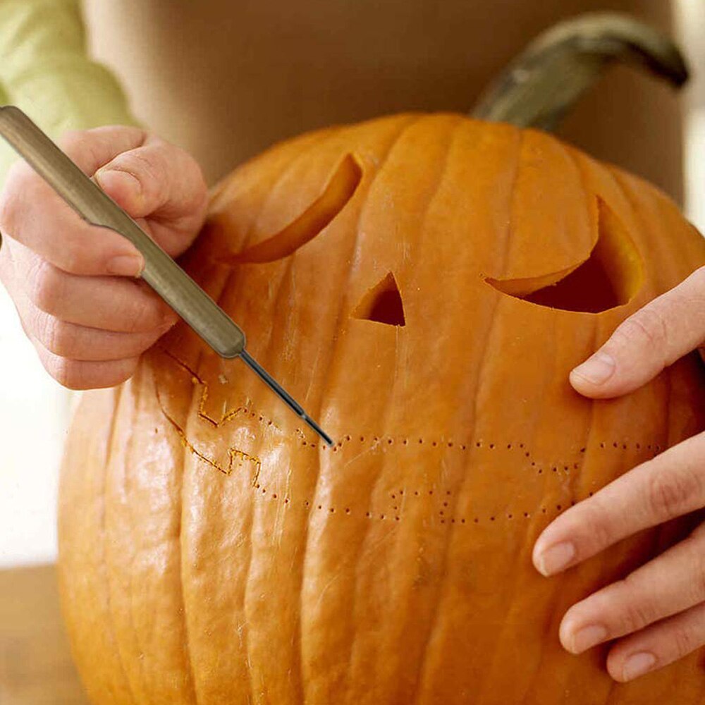 11 stk kunsthåndværk ler skulptur værktøj sæt græskar udskæringsværktøj halloween skulptur sæt træhåndtag modellering ler værktøj