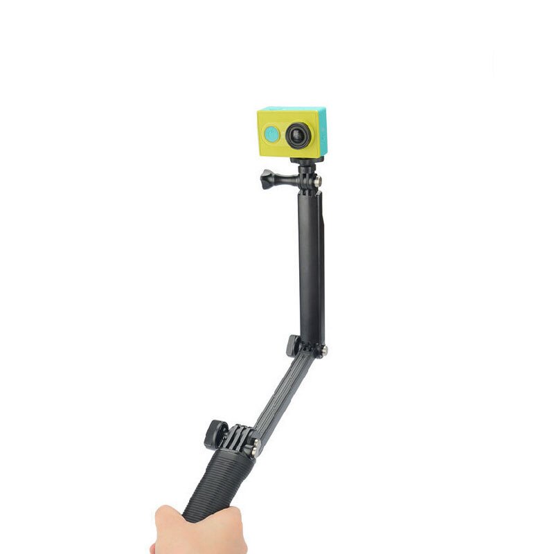 3 Way Grip Foldable Waterproof Monopod Selfie Stick for Gopro Hero 9 8 7 5 6 4 3 SJ Xiaomi Yi Action Camera Tripod Accessories