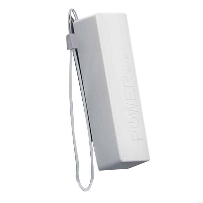 Caja baterías G88D, funda para batería externa, funda extraíble para cargar: Blanco