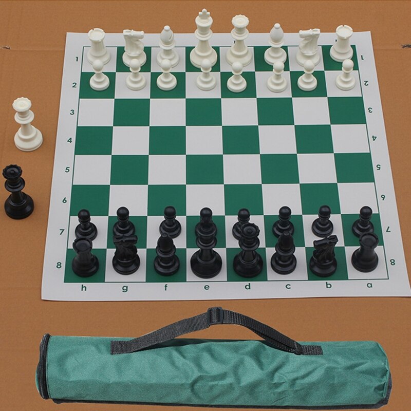 Chess Pieces and Mousepad Board Chess Set