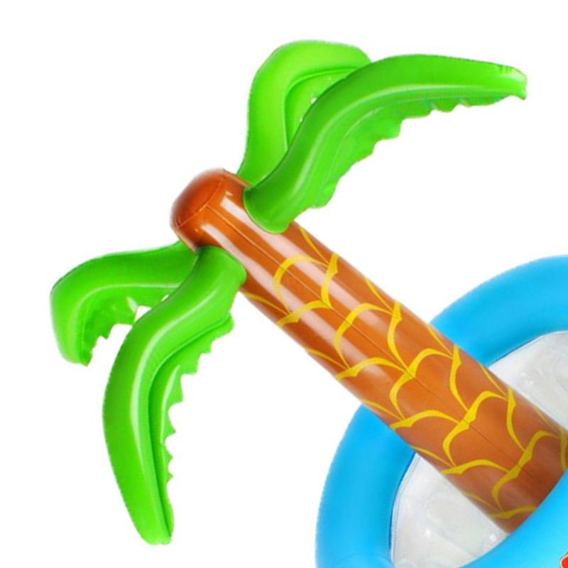 Opblaasbare Palmboom Koelers Drijvende Drank Koeler Voor Zomer Zwembad Beach Party Thema Decoratie