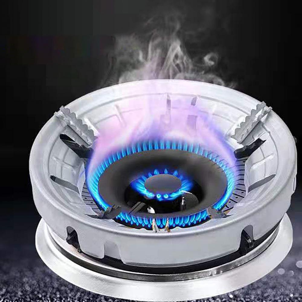 Energiebesparende Keuken Accessoires Winddicht 8-Gat Gasfornuis Cover Verzamelen Fire Ring Gasfornuis Covers Fornuis Houder