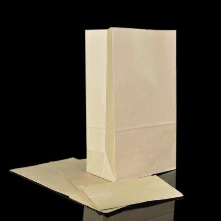 10 Uds. De bolsas de papel Kraft usadas para Devils Nail Vanising Champagne Bottle, martillo de goma, plátano, naranja, trucos de magia, accesorio