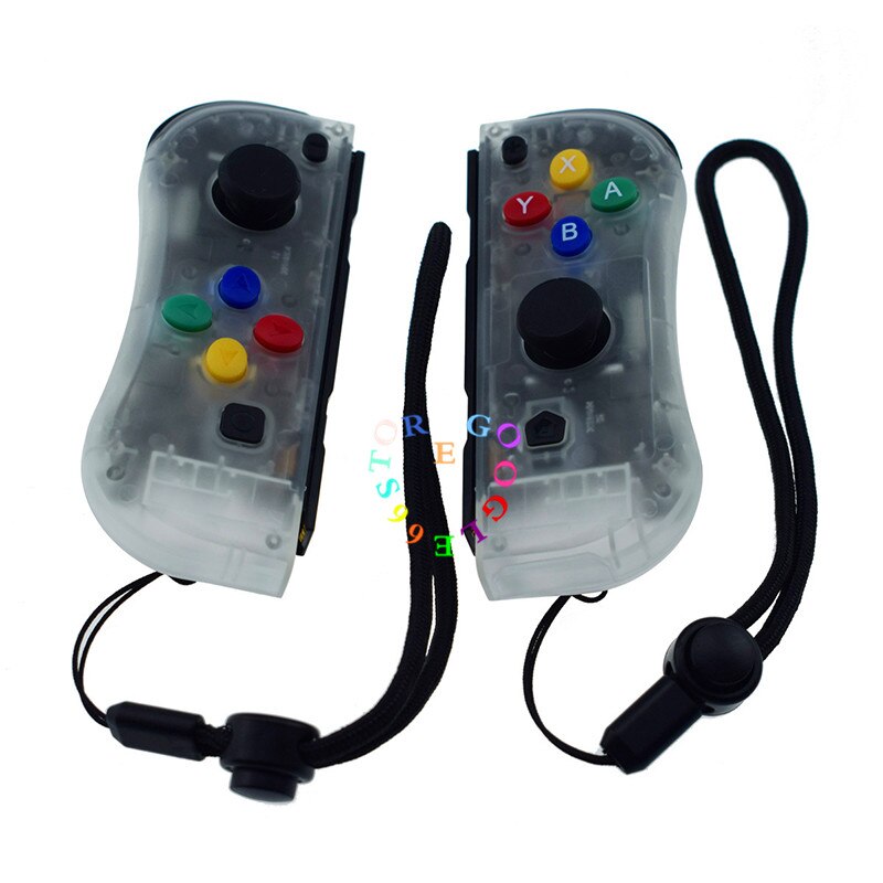 juego interruptor inalámbrico controlador izquierda Bluetooth Gamepad para Nintend interruptor NS Juego con mango: Transparent