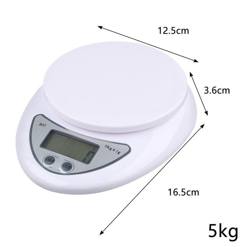 Portable Digital Weight Scale LED Electronic Scale Scale Measurement Weight Food Kitchen LED For Postal Electronic R5Z9