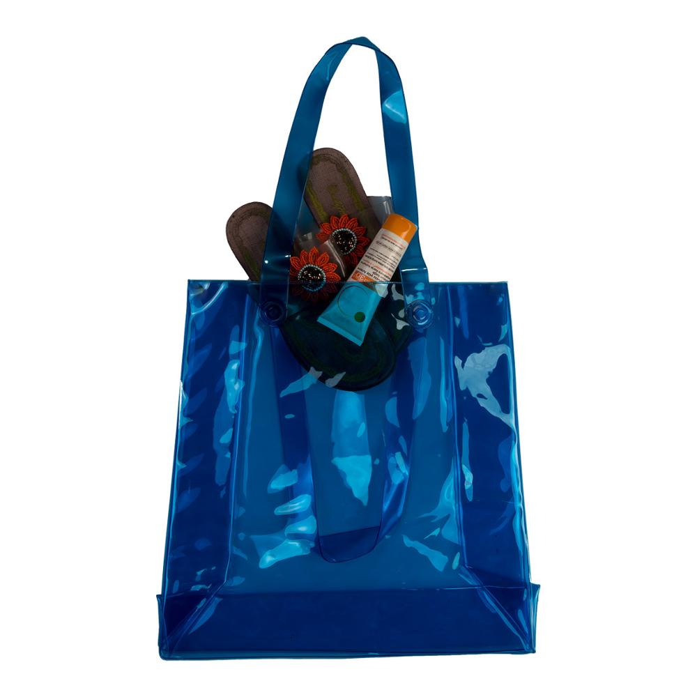 FunBag Neon- Strand Tasche: Blau