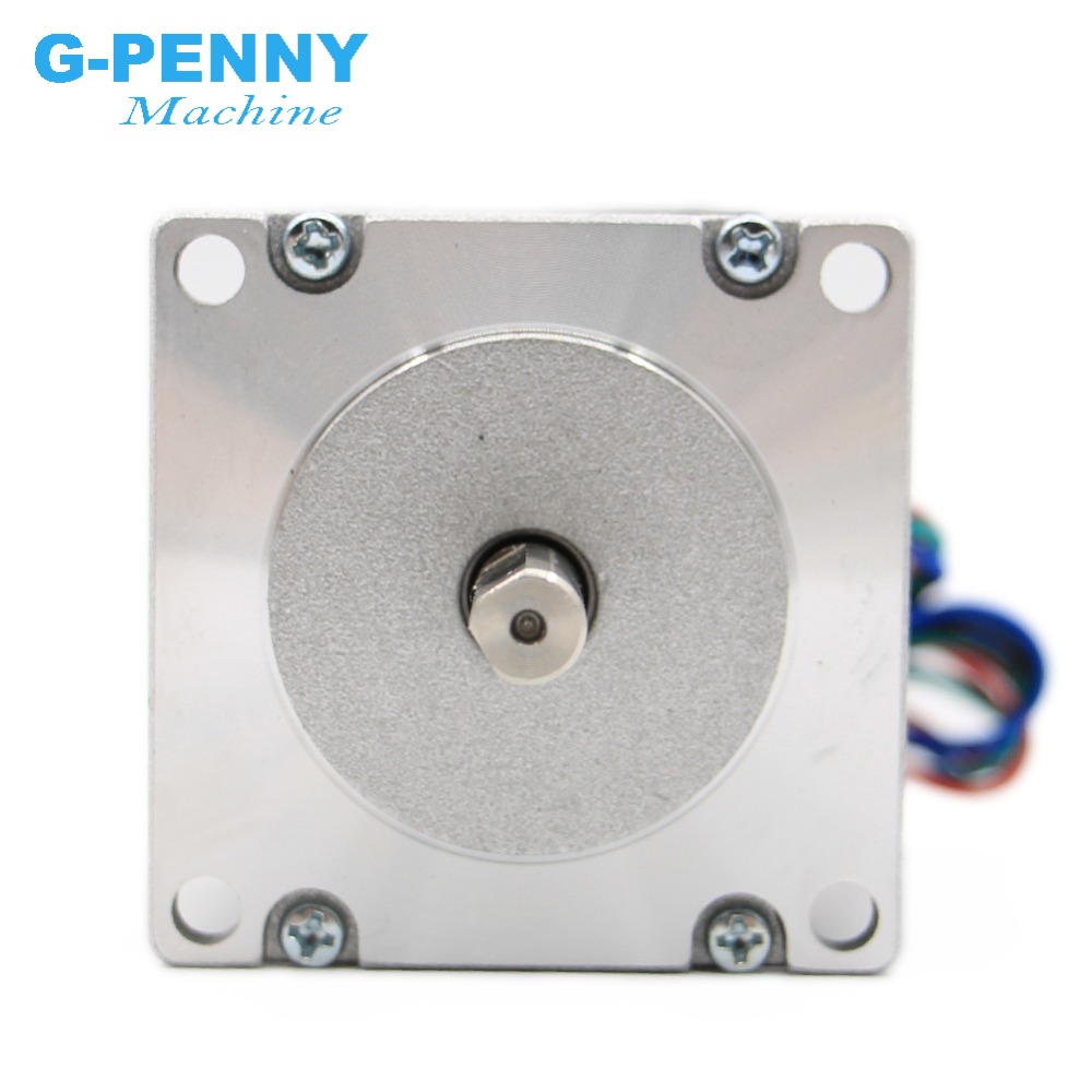 NEMA23 cnc stepper motor 57 x76mm1.89N.m 4-Lead 1.8deg Nema 23 3A 270Oz-in D=8mm For CNC machine and 3D printer!