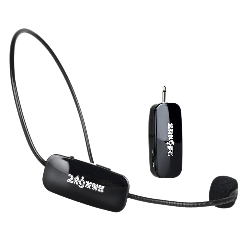 Headset-mikrofon ,2.4g drahtlose mikrofone, headset und handmikrofon mit sprachverstärker für lehrer, redner, trainer: Default Title