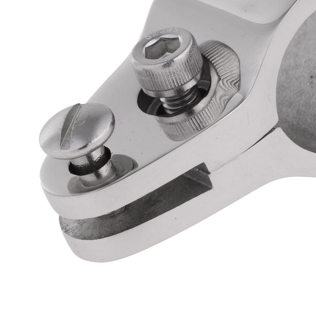 Osłona łodzi/baldachim okucia-standardowe zaciski pasują robić ramy rury barowej 22mm ciężki obowiązek 316 ze stali nierdzewnej