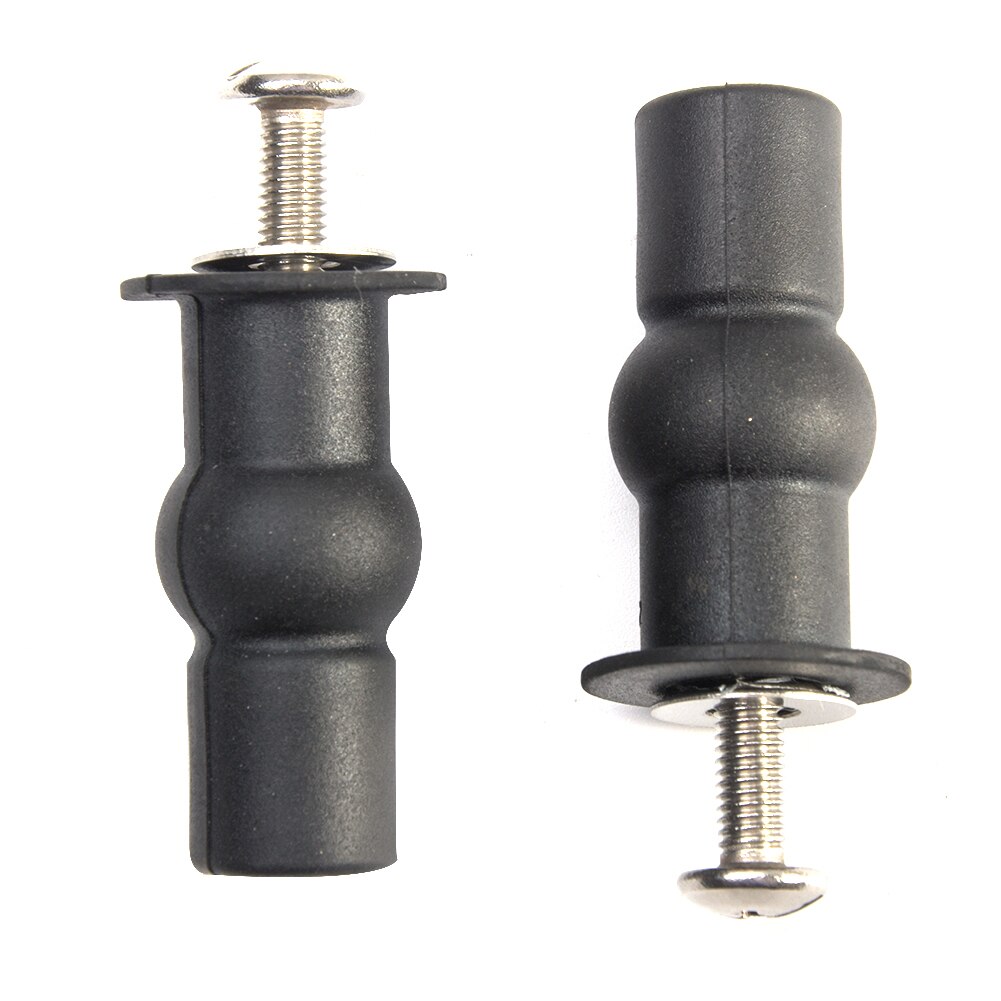 1pair Tool Nuts Expansion Screw Home Hinges Small Easy Install Rubber Top Toilet Seat Universal Fixing Reusable