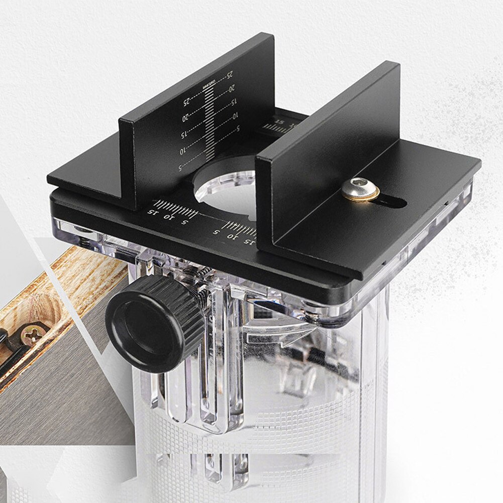 Woodworking 2 In 1 Connector Triming Machine to Slotting Tool Invisible Part Trimming Conversion for 65mm Trimming Machine