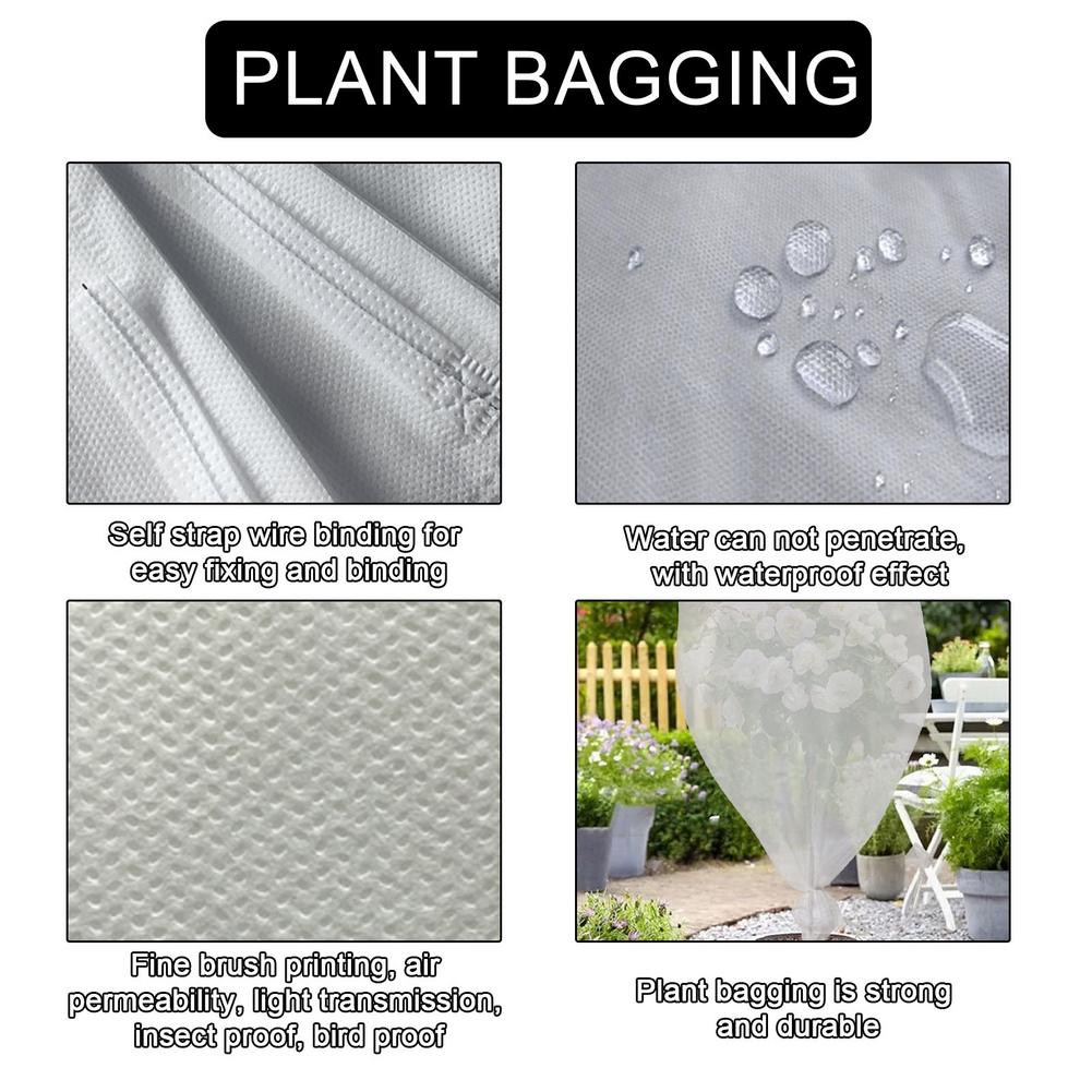 Sacos protetor de planta 5 peças, frutas, viveiro de plantas, uvas, jardinagem, malha de proteção de planta, rede de jardim suprimentos de jardim